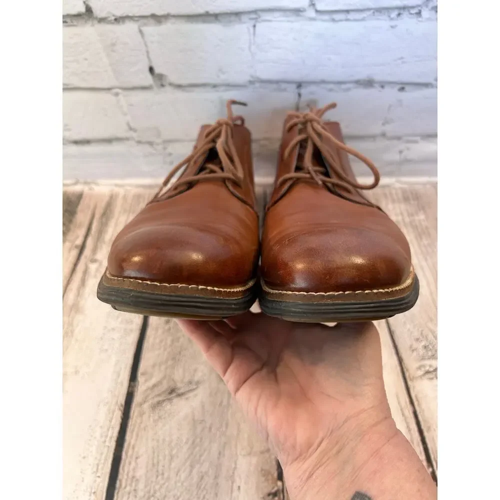 COLE HAAN Men’s Original Grand Leather Chukka Boots / Size: 110